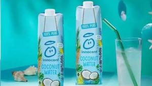健康果汁品牌innocent在中国市场推出天真椰子水