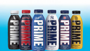 Prime与日本MLB合作，推出特别版瓶装饮品