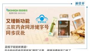 蓝帽子赋能新赛道！百合股份药食同源家族“爆款”云集，健康消费新风口来了