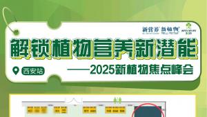 西部天然展进入倒计时！9月17日，WPE&WHPE论坛区，「2025新植物焦点峰会（西安站）」和新营养视频专访现场见