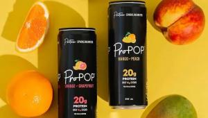 创新双蛋白！ProPOP 蛋白质苏打水，重新定义清爽营养饮
