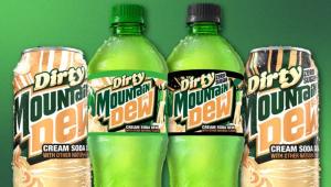 激浪跨界出击！百事公司推 Dirty Mountain Dew Cream Soda