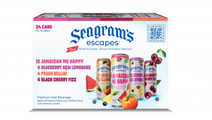 告别无味！Seagram's Escapes 现代薄罐携新口味上线