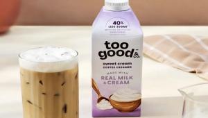 达能Too Good跨界入局咖啡调味奶 低糖天然成核心竞争力