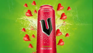 甜蜜焕新！V Energy核心系列解锁草莓风味