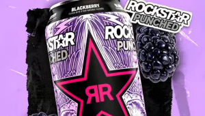 一口沦陷的果味狂欢！Rockstar黑莓风味能量饮上线