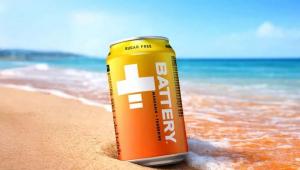 芬兰国民饮料品牌Battery上新柑橘蜜柑味，开启轻量能量新选择