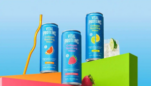 美国胶原蛋白品牌Vital Proteins，推出胶原蛋白气泡水