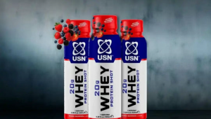 USN推100ml乳清蛋白饮料，20g蛋白即开即饮
