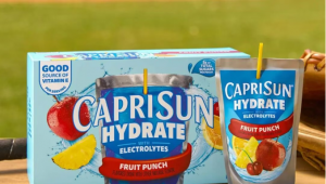 德国果汁品牌果倍爽Capri-Sun跨界推补水新品，解锁日常补水新选择