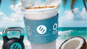 Mars×24/7健身×茶大椰联合，高蛋白椰奶杯解锁健身补给新方式