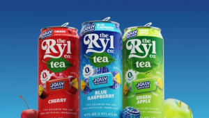 童年记忆里的经典糖果风味，遇上清爽解腻的冰茶，RylTea 联手好时推出 Jolly Rancher 冰茶