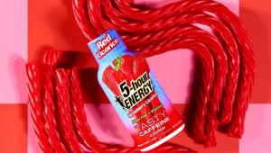 解锁春日特调，5‑Hour Energy 推出strawberry licorice 风味