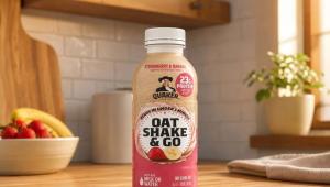 谷物龙头桂格入局蛋白赛道，新推Oat Shake & Go 燕麦蛋白摇摇瓶
