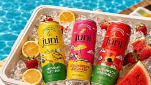 Juni气泡柠檬茶三件套解锁清爽果柠新风尚