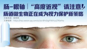 高度近视如何科学护眼？肠-眼轴揭示肠道微生物养护视力新策略