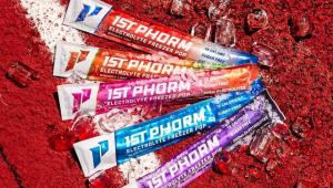 1stPhorm跨界推出“可食用的运动饮料”——电解质冷冻冰棒