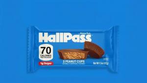 油脂技术重构经典零食！HallPass 推出超低卡花生酱巧克力杯