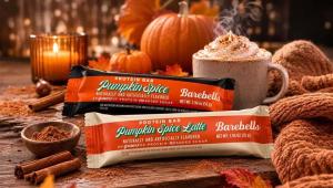 秋日风味回归！Barebells两款南瓜限定蛋白棒再掀健康零食风潮