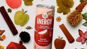 V8推苹果酒限定能量饮，解锁秋日专属风味